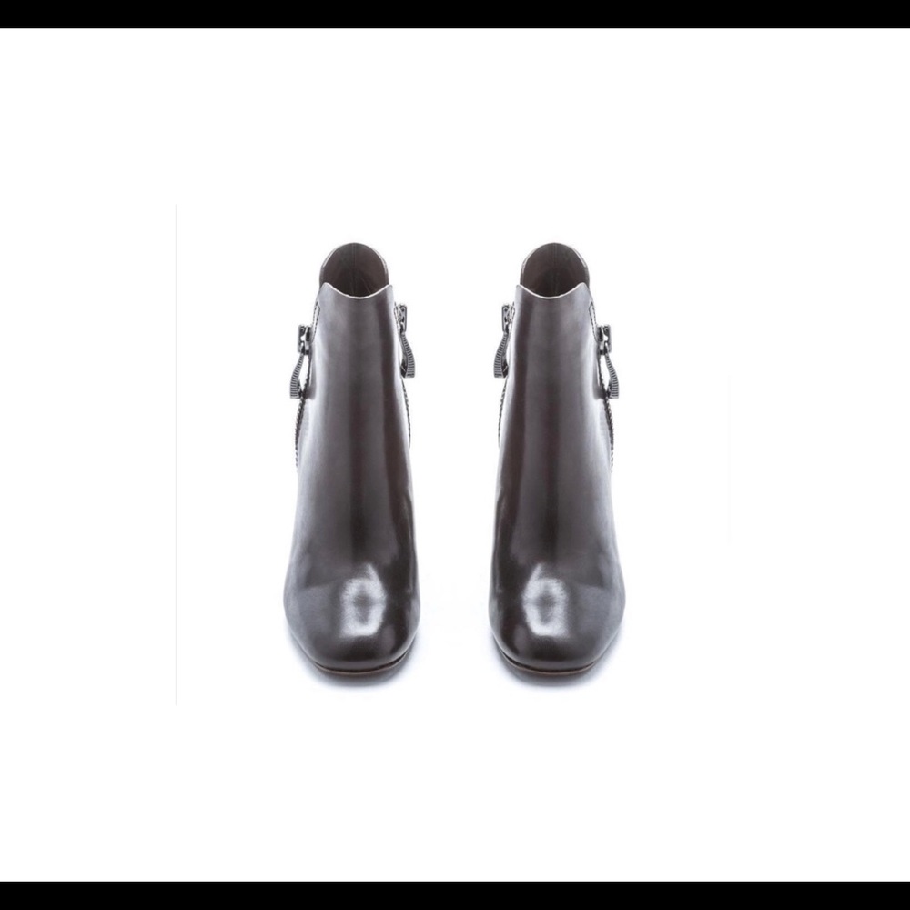 Andrew Marc-Tiffany Block Heel Bootie With Box - image 3